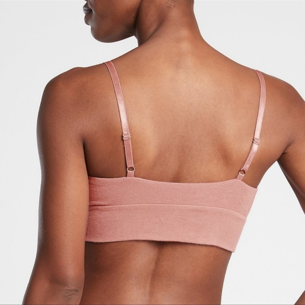 Athleta Ribbed Bra Size M - Picture 2 of 4